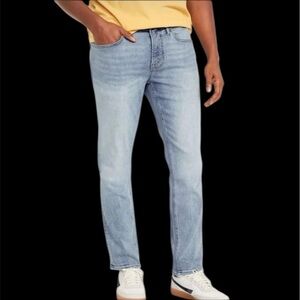 Old Navy Slim 360° Stretch Performance Jeans Men’s Size 36x30 NWT Light Wash